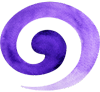 Purple symbol design
